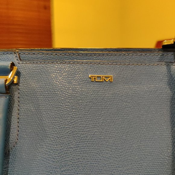 TUMI Everyday Tote Voyageur Blue Used - Picture 4 of 6